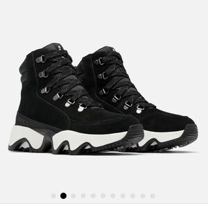 🖤Sorel Black and Gray Kinetic Hiking boots waterproof!